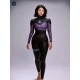 Future Warrior LEAH GU joint women's freediving suit 1.2mm TRUREAL™ neoprene with flexible, hydrodynamic fit
