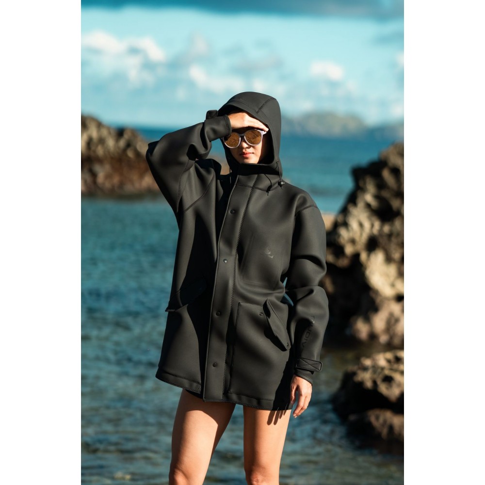 Kuroshio unisex TRUREAL diving jacket 1.2mm-1.4mm neoprene with hood