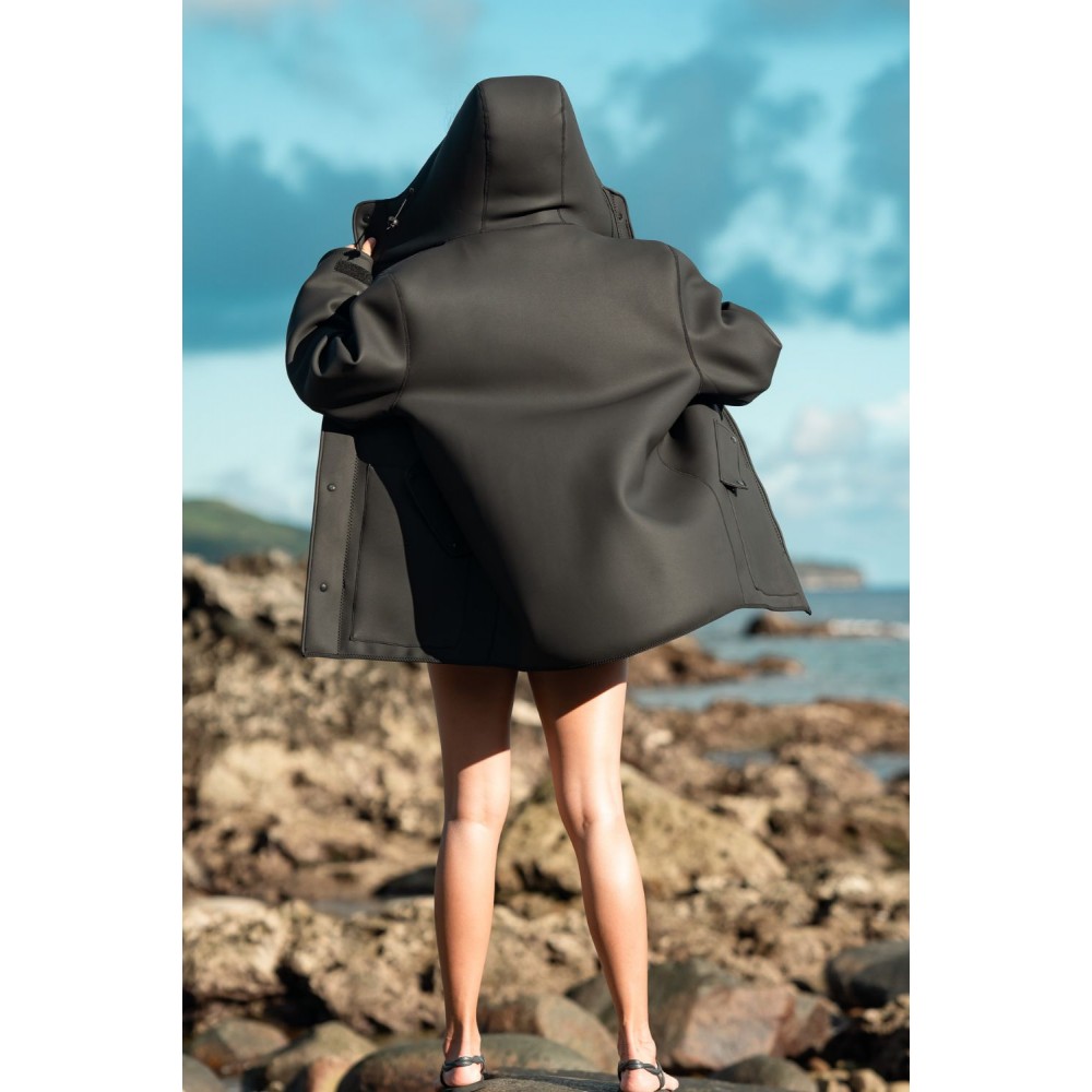 Kuroshio unisex TRUREAL diving jacket 1.2mm-1.4mm neoprene with hood