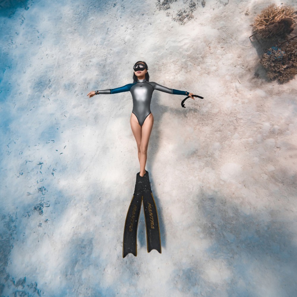 Light and shadow series women's bikini wetsuit 2mm Yamamoto neoprene
