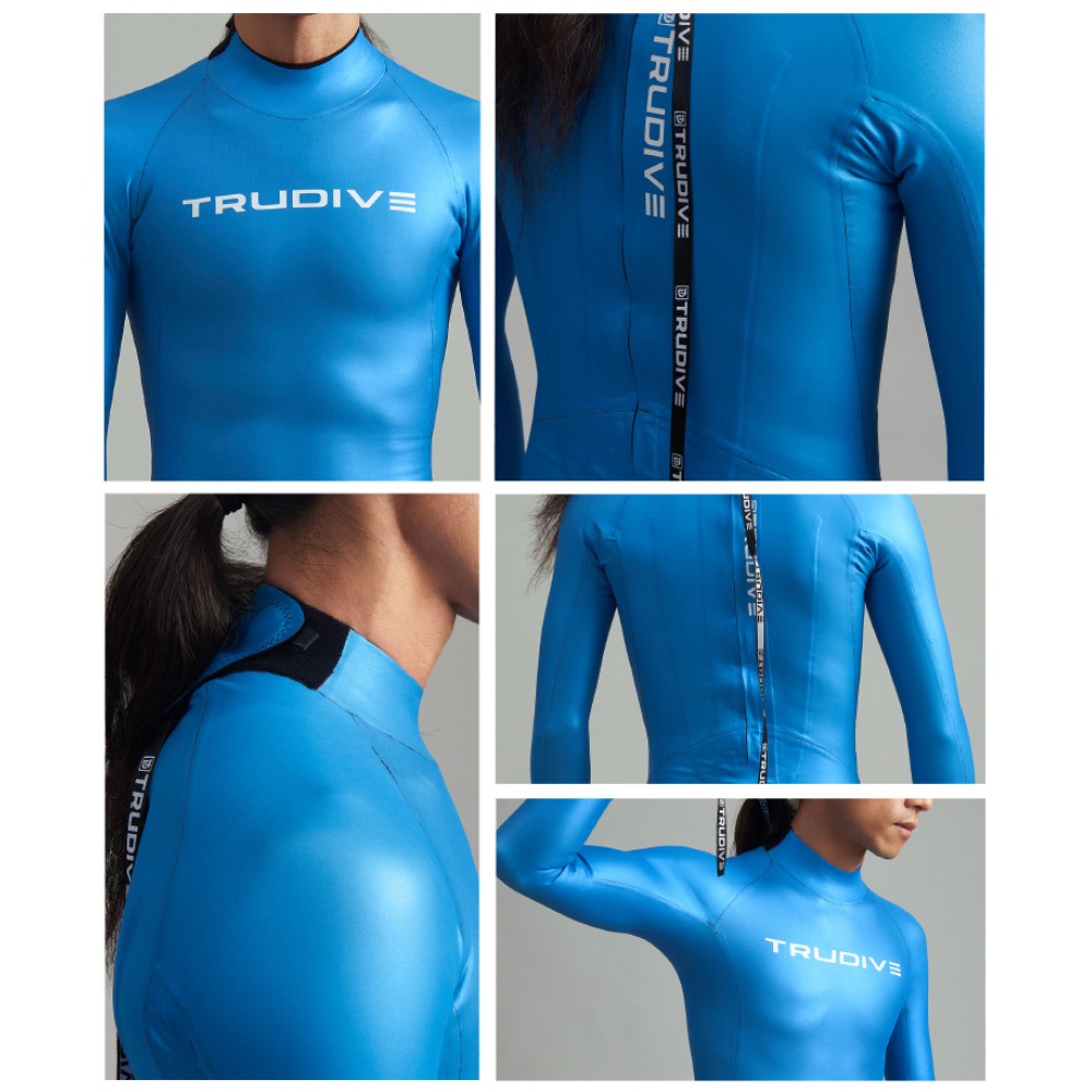 Trudive classic longsleeve jumpsuit 0.7mm smoothskin neoprene