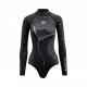 Manta starry series women's bikini wetsuit 2mm limestone neoprene