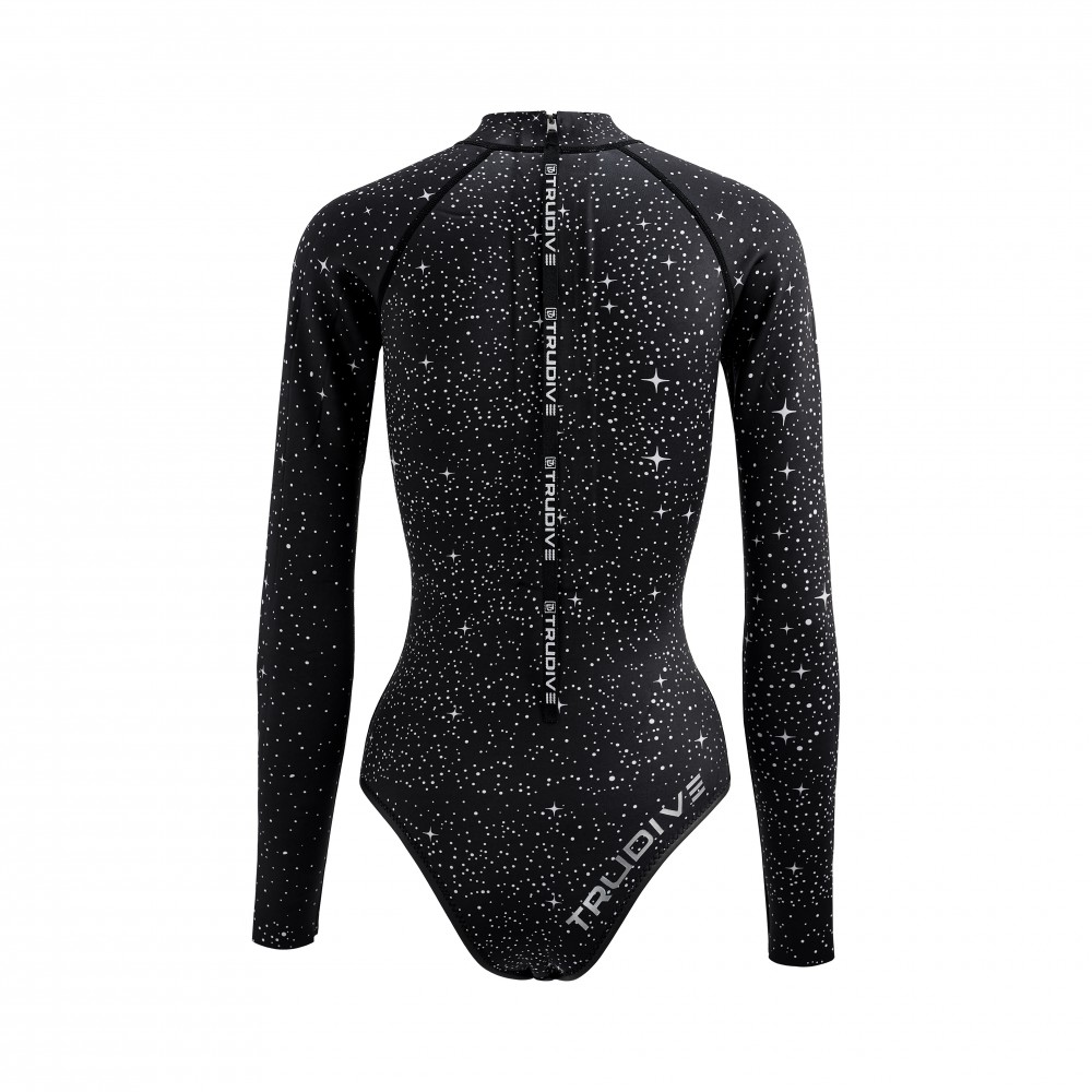 Manta starry series women's bikini wetsuit 2mm limestone neoprene