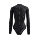 Manta starry series women's bikini wetsuit 2mm limestone neoprene