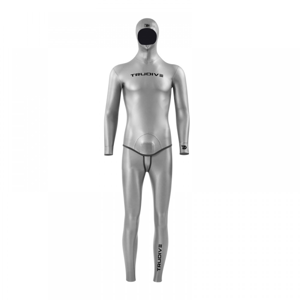 Men's glide skin freediving wetsuit 3/5mm from Trudive for spearfishing, deep diving, and competitive freediving