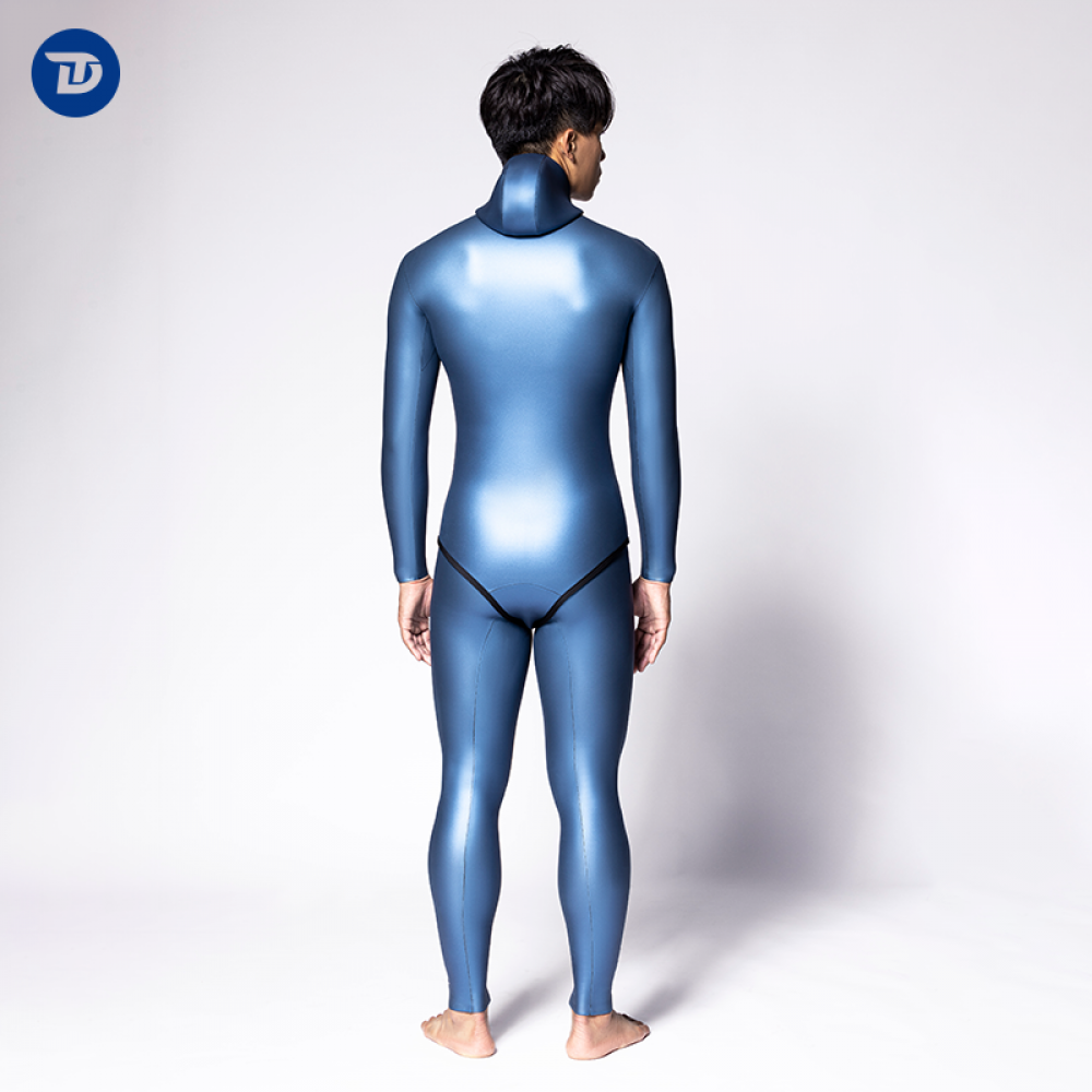 Men's glide skin freediving wetsuit 3/5mm from Trudive for spearfishing, deep diving, and competitive freediving
