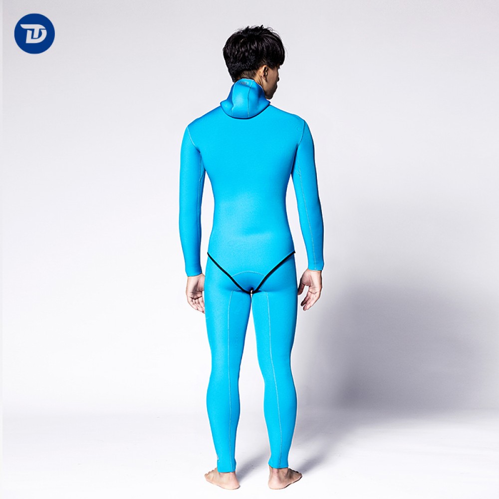 Men's reversible wetsuit with super elastic Yamamoto neoprene from Trudive for diving, swimming, and water sports