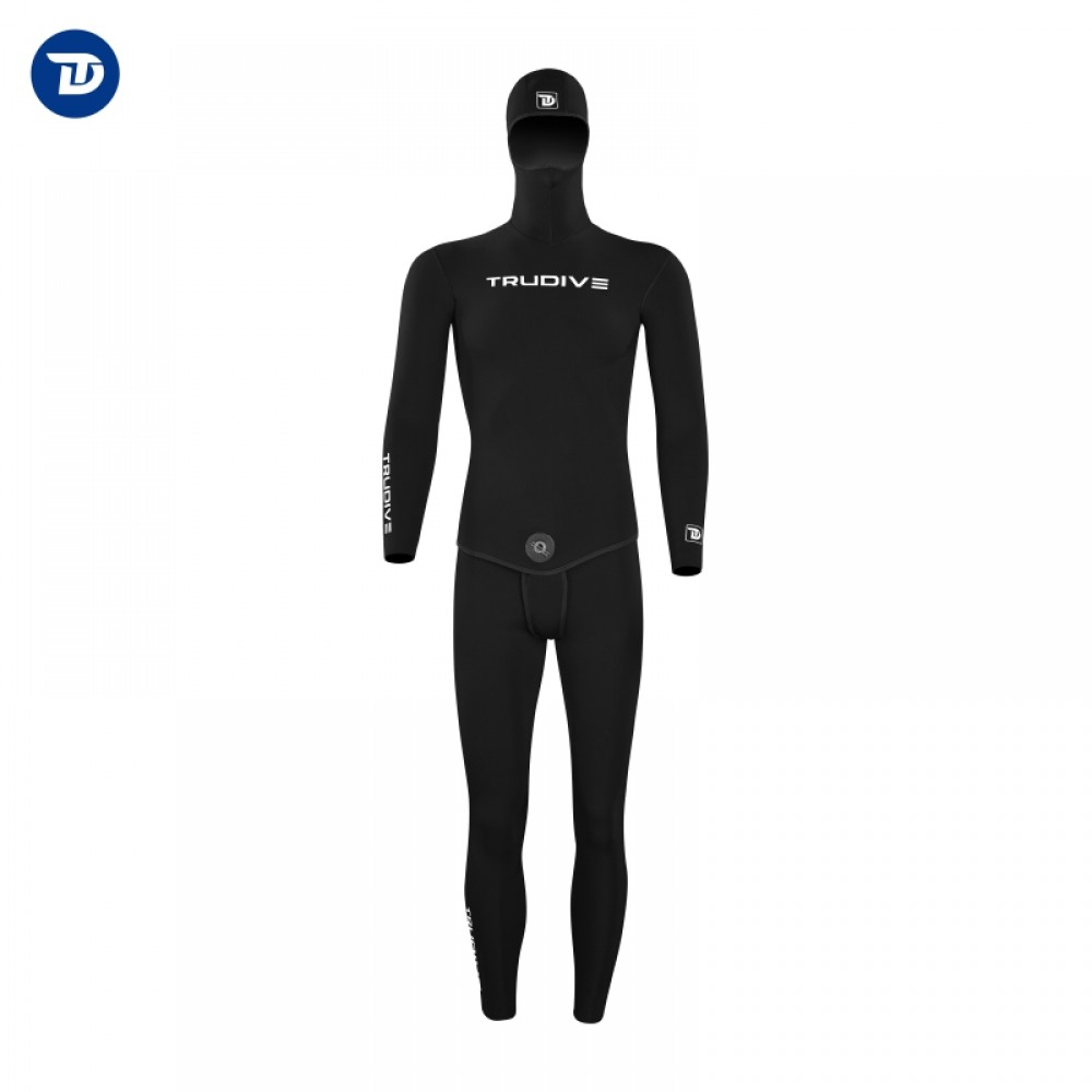 Men's reversible wetsuit with super elastic Yamamoto neoprene from Trudive for diving, swimming, and water sports