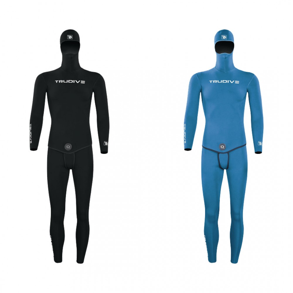 Men's reversible wetsuit with super elastic Yamamoto neoprene from Trudive for diving, swimming, and water sports