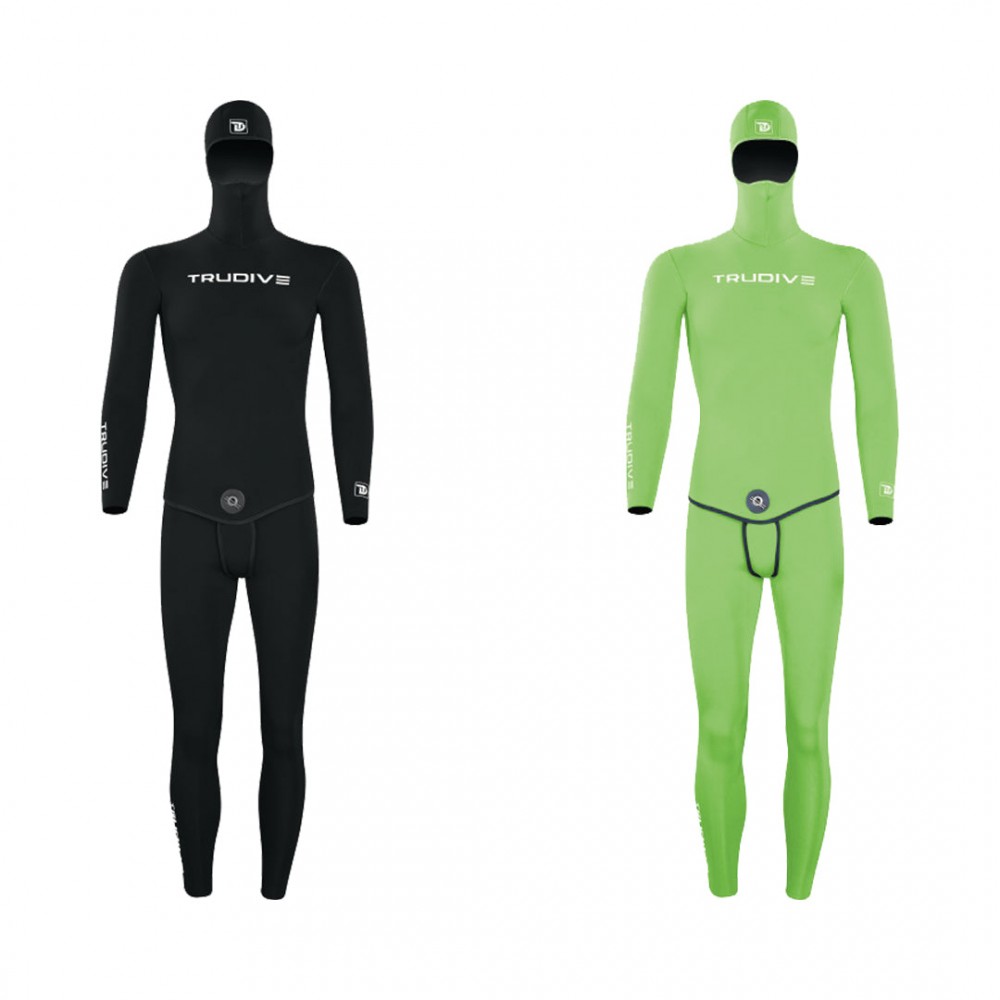 Men's reversible wetsuit with super elastic Yamamoto neoprene from Trudive for diving, swimming, and water sports