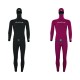 Men's reversible wetsuit with super elastic Yamamoto neoprene from Trudive for diving, swimming, and water sports