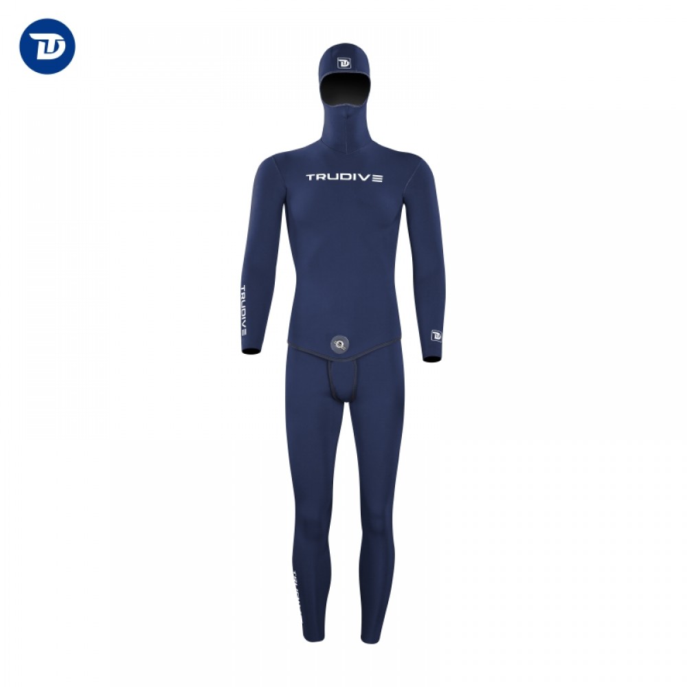 Men's reversible wetsuit with super elastic Yamamoto neoprene from Trudive for diving, swimming, and water sports