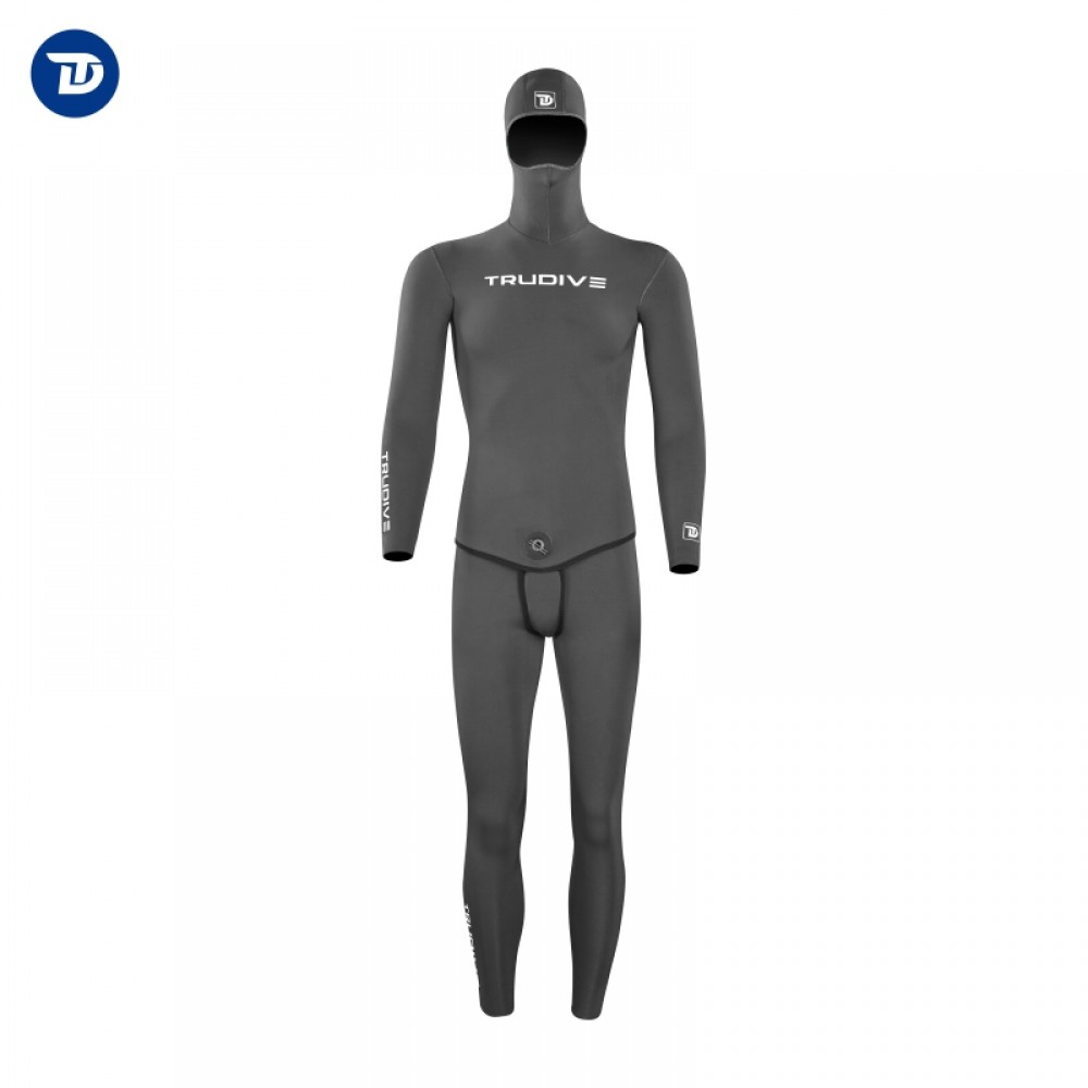 Men's reversible wetsuit with super elastic Yamamoto neoprene from Trudive for diving, swimming, and water sports