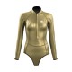 Women - TRUDIVE Zipper glide skin spring wetsuit Cut Bikini