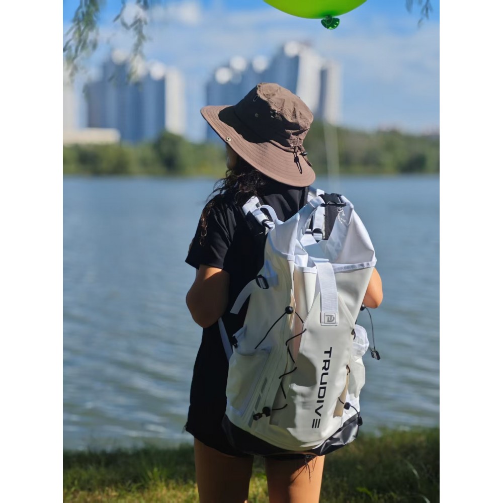 TruDive 25L Waterproof Dry Backpack with Fin Compartment