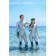 Armor Series men's longsleeve jumpsuit 1.5mm in black from Trudive for warm-water freediving