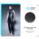 Armor Series men's sleeveless jumpsuit 1.5mm in black from Trudive for warm-water freediving