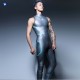 Armor Series women's sleeveless jumpsuit 1.5mm in black from Trudive for warm-water freediving
