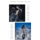 Manta Series carbon fiber freediving fins with manta ray and starry sky print in black and white from Trudive