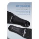 Manta Series carbon fiber freediving fins with manta ray and starry sky print in black and white from Trudive