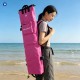 Black Trudive free diving wetsuit bag 110 x 24 cm with backpack straps and front zip pocket