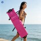 Black Trudive free diving wetsuit bag 110 x 24 cm with backpack straps and front zip pocket