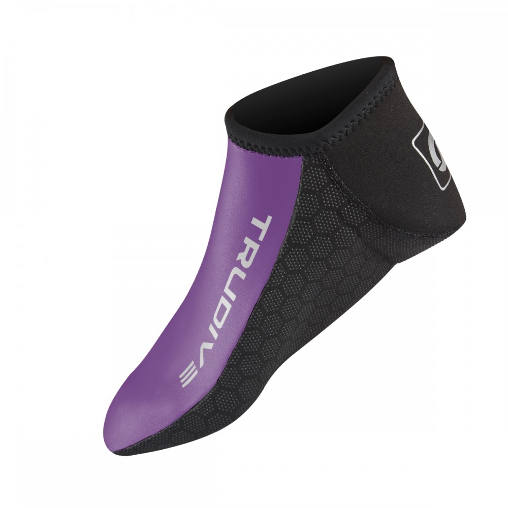 2mm neoprene unisex diving socks with non-slip sole for freediving and cold water sports