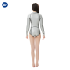 Women - TRUDIVE Zipper glide skin spring wetsuit Cut Bikini